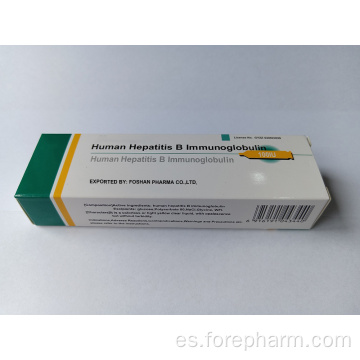 Infección por prevención de inmunoglobulina de hepatitis B humana